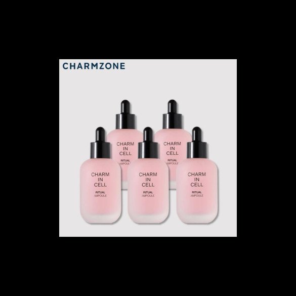 참존 참인셀 리추얼 앰플 50ml 5개 /콜라겐 캡슐이 함유/ 탄력 솔루션 앰플 